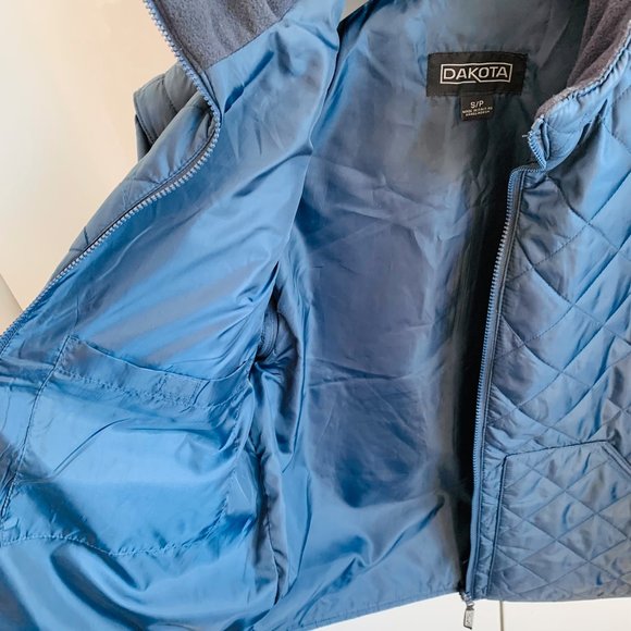 Dakota Quilted T-Max Jacket Mens Coat Puffer With ZIP-OFF Sleeves Size Small - Picture 5 of 8